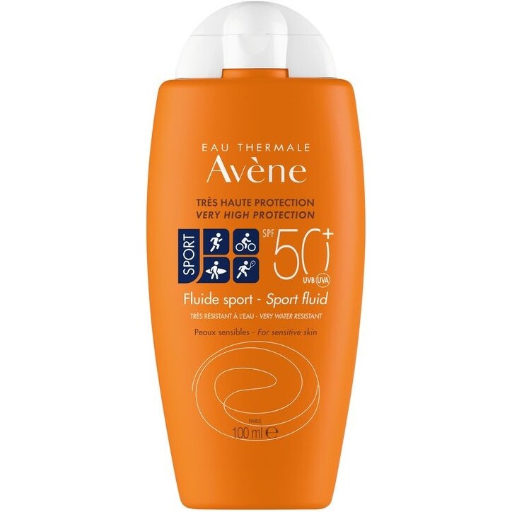 Crème Solaire SPF50+ Sport Avène- Flacon de 100 ml