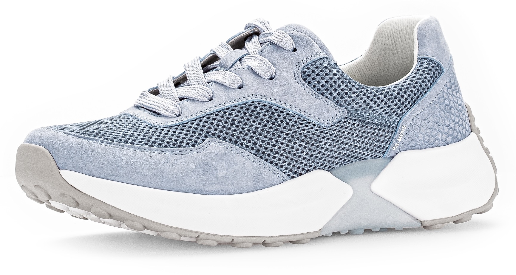 Gabor Rollingsoft Keilsneaker  , Freizeitschuh, Halbschuh, Schnürschuh mit Logoschriftzug