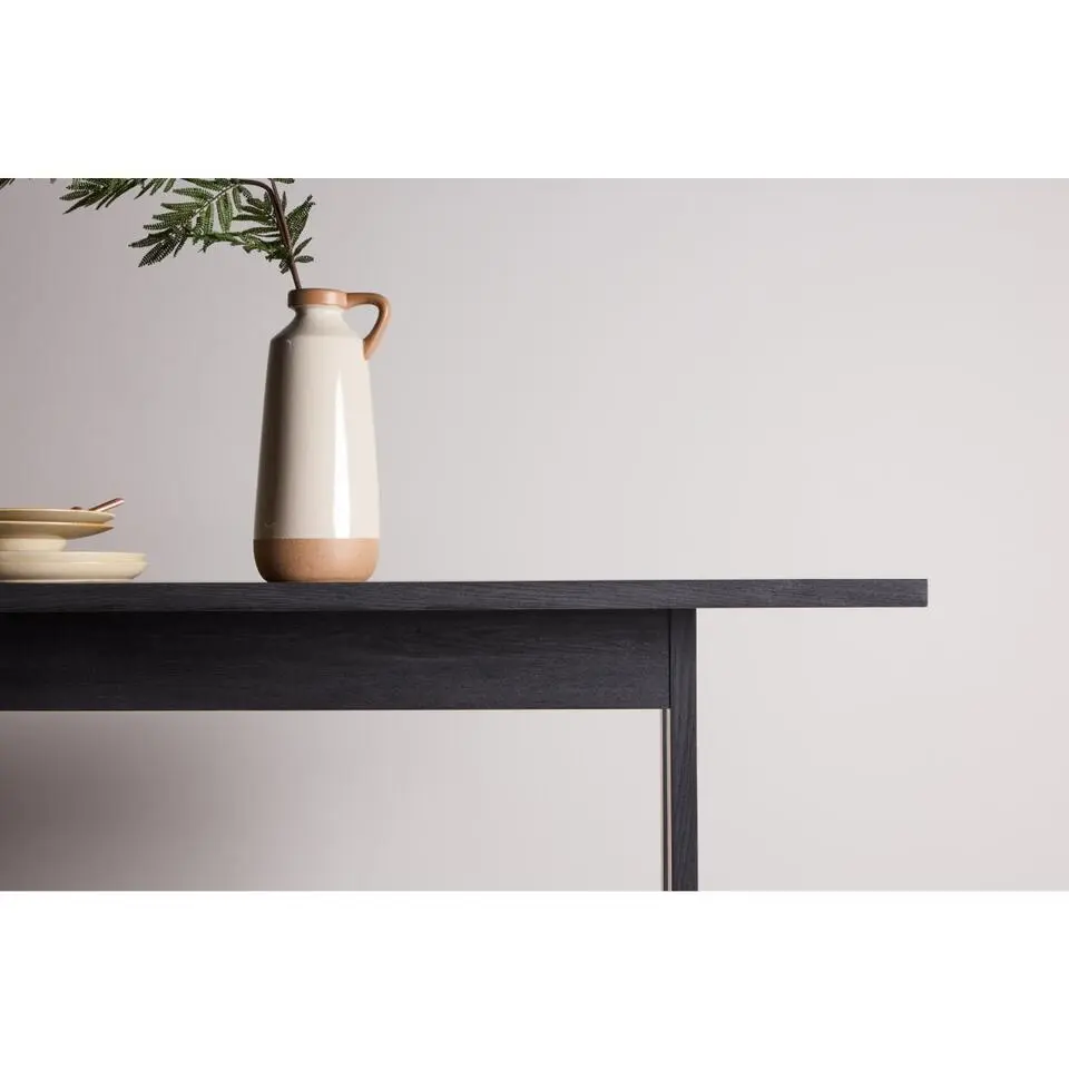 Svea - Hugo eettafel - 235 x 100 cm - zwart