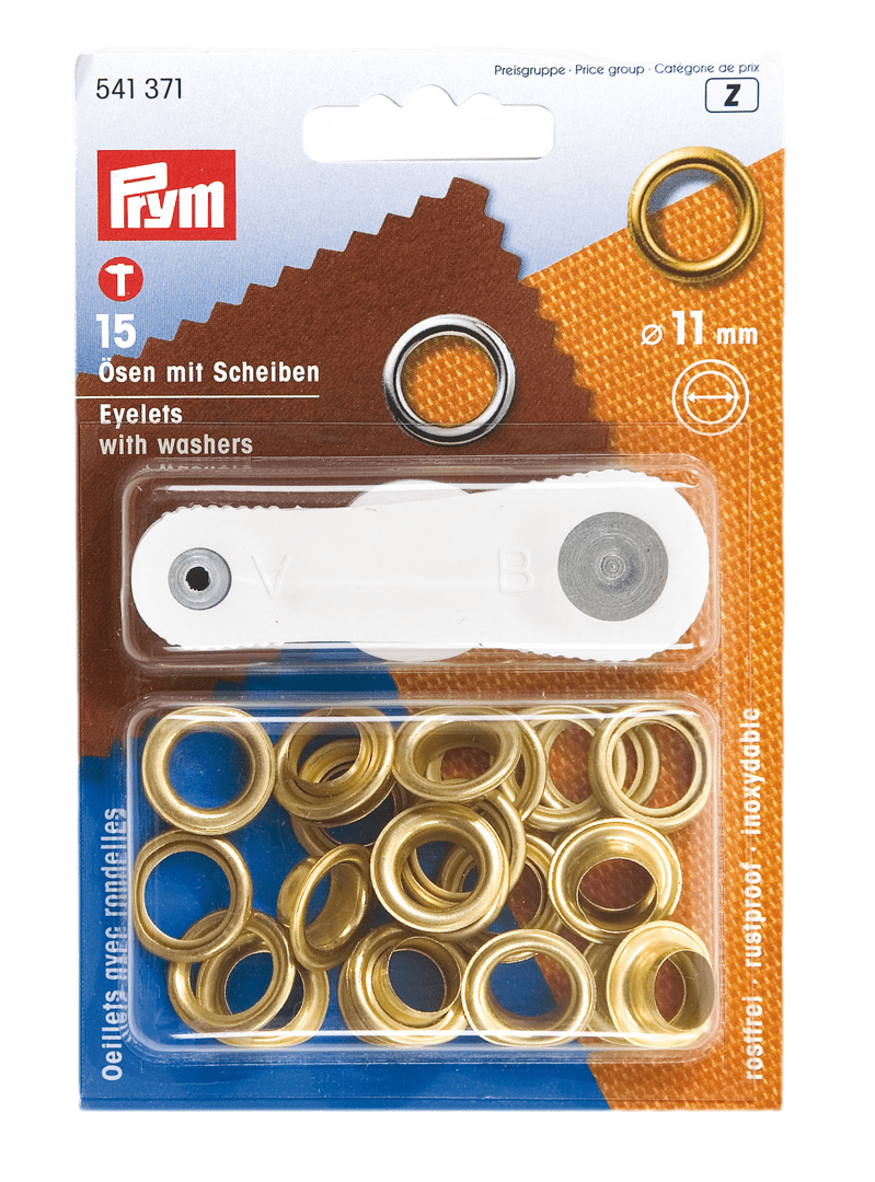 Zeilringen Messing Ã11mm