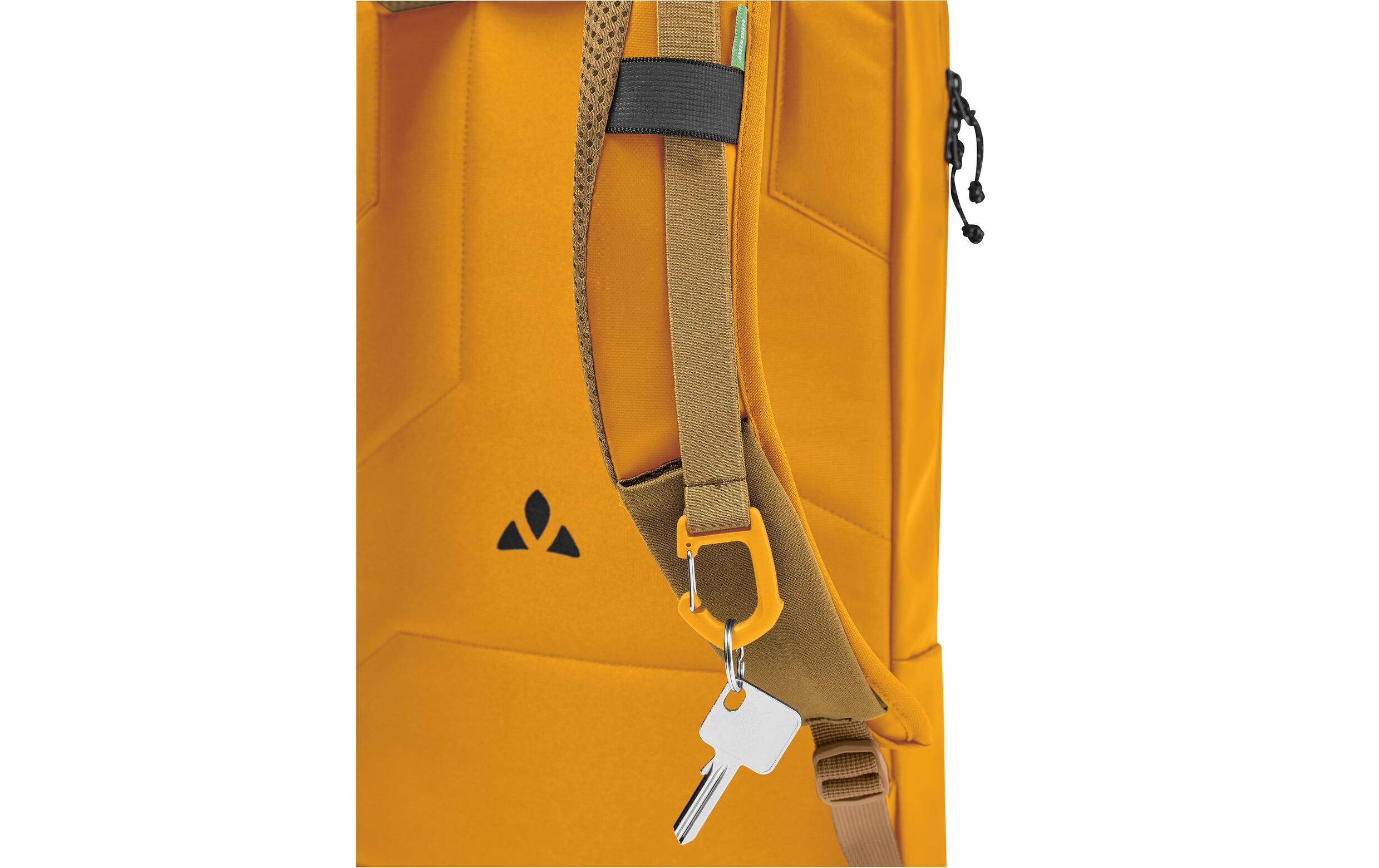 Mineo Backpack 17 GelbTagesrucksack mit Laptopfach und Lichtleiste
