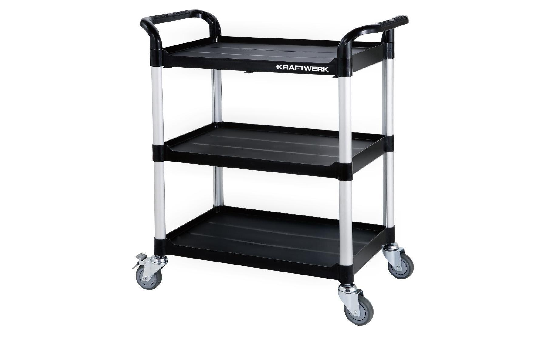 Transportwagen 80 kg<br>Transportwagen mit Mehrzweckablage