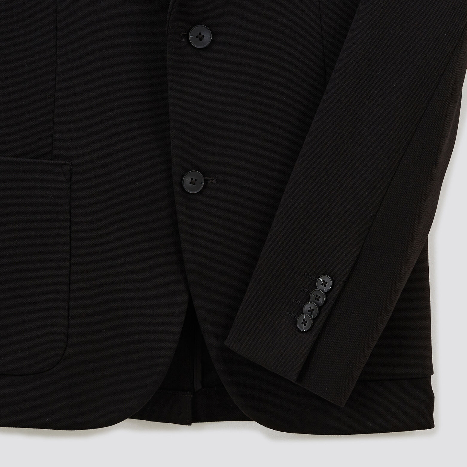 Veste maille slim Noir