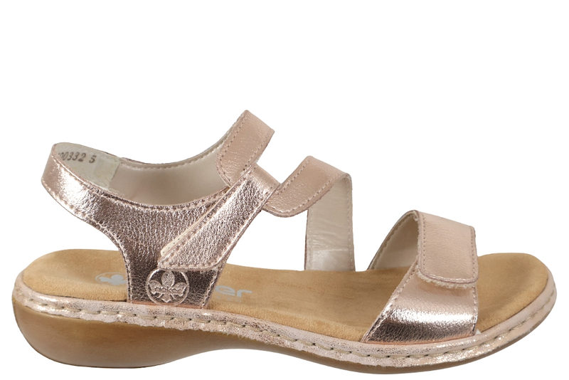 RIEKER ROSEGOLD SANDAL