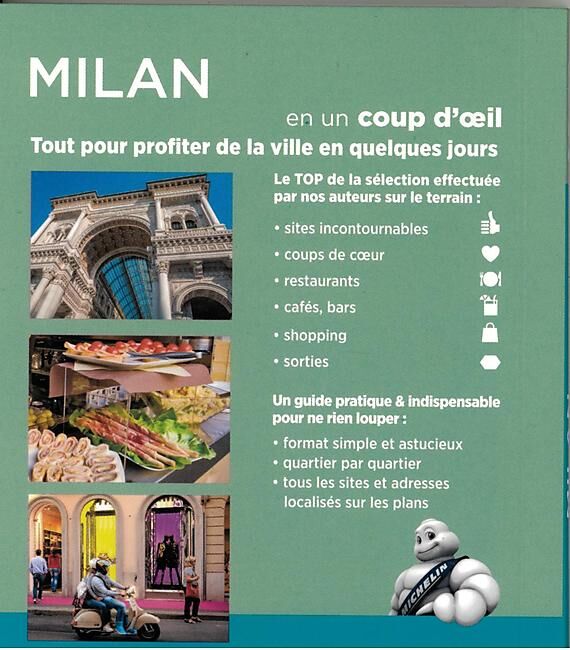 MICHELIN - MILAN EN UN COUP D OEIL