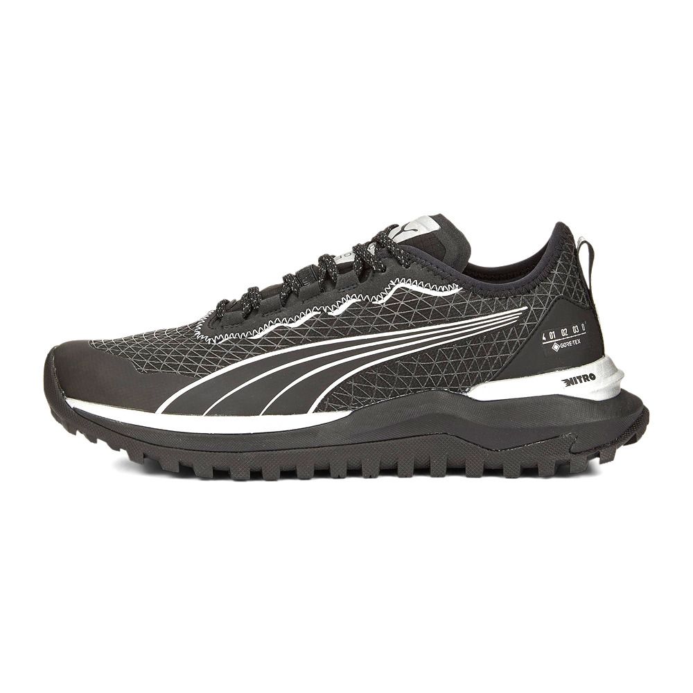 Puma VOYAGE NITRO 2 GTX - Chaussures Trail Homme puma black/metallic silver