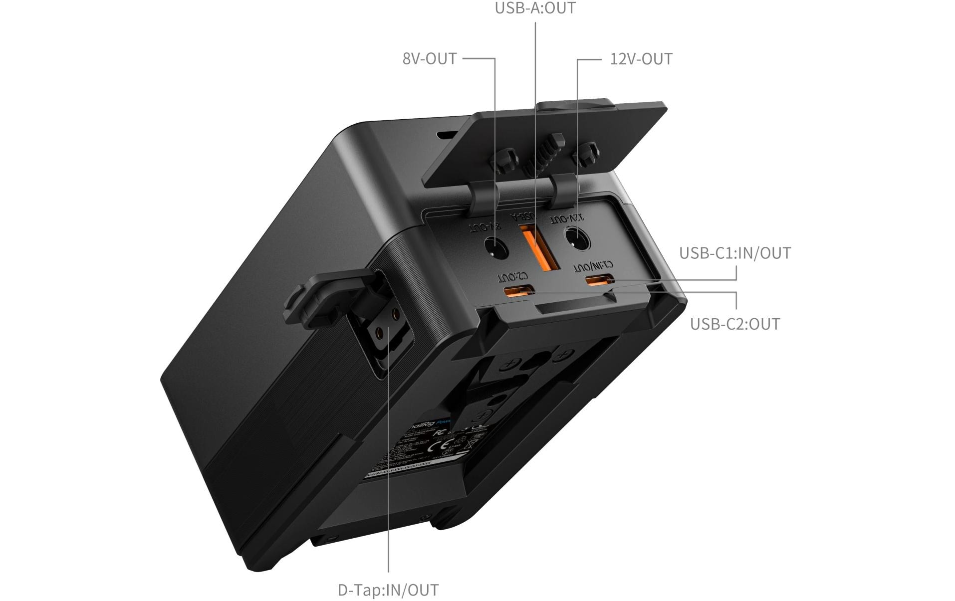 Videokamera-Akku VB99 Pro Kit V-Mount-Akkuplatte<br>V-Mount-Akku