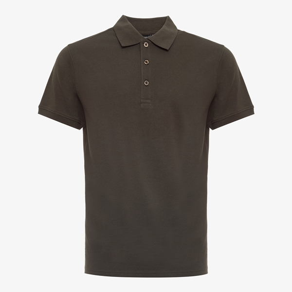 Unsigned heren polo donkergroen