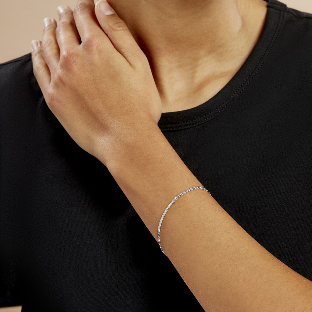 Bracelet Zhara Or Blanc