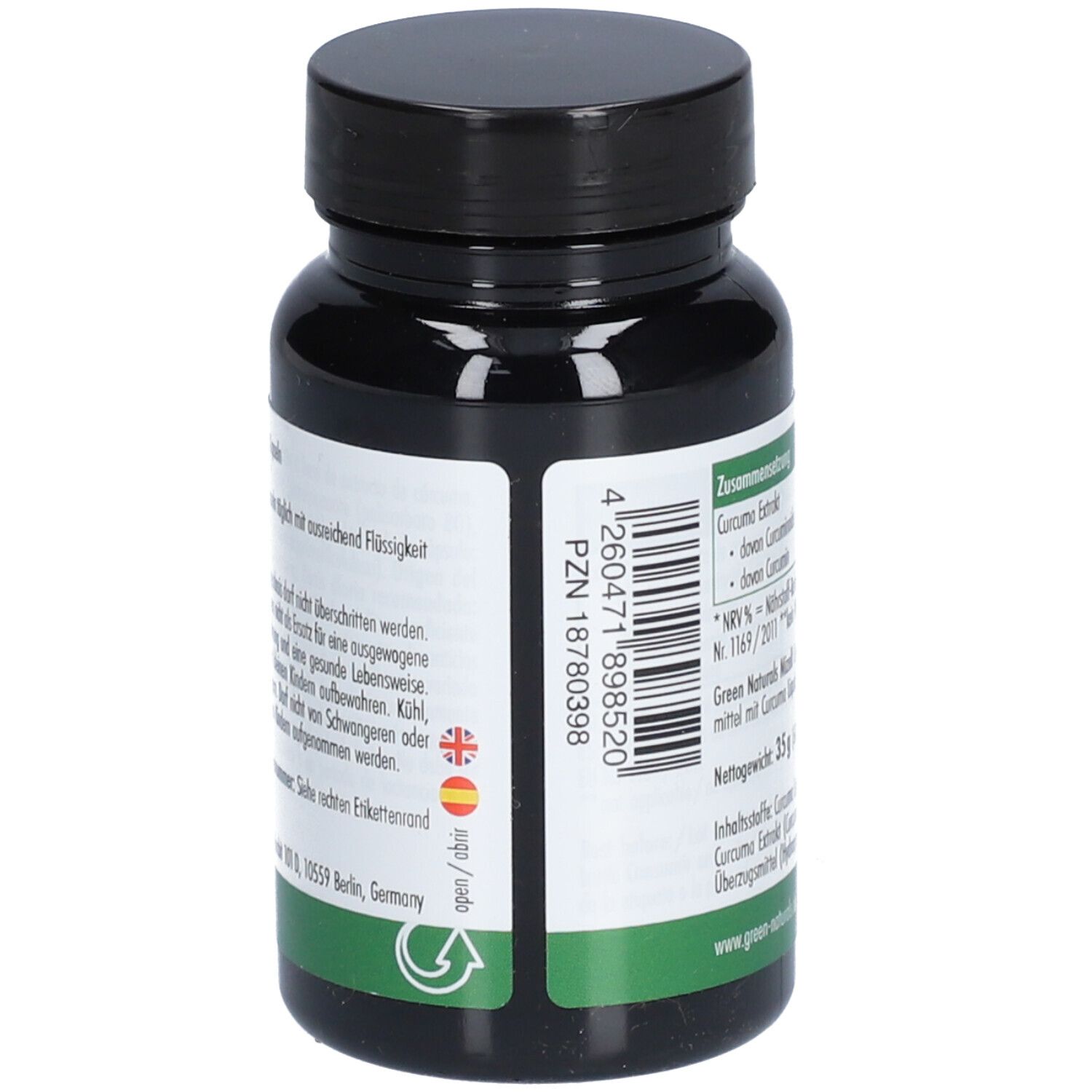 GREEN NATURALS Mizell Curcuma