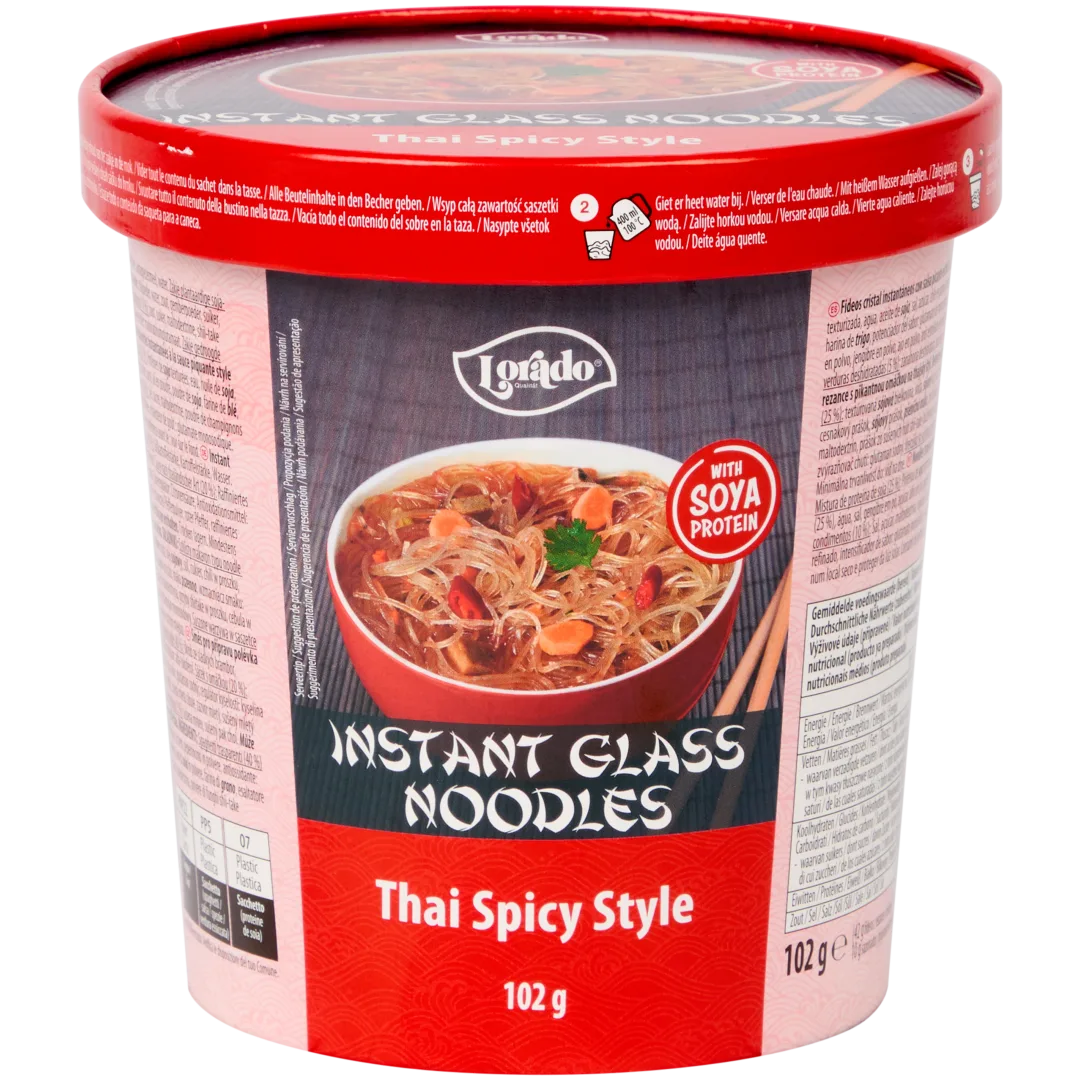 Instant glass noodles 110 gram | diverse varianten