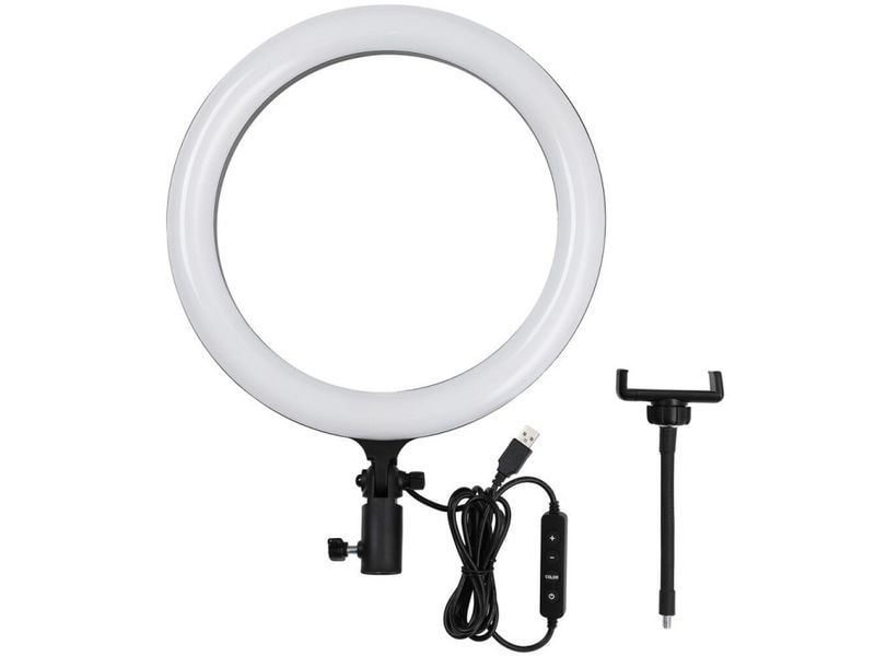 Godox Ringlicht LR120 LED Dimmbares LED-Ringlicht mit einstellbarer Farbtemperatur und USB-Stromversorgung