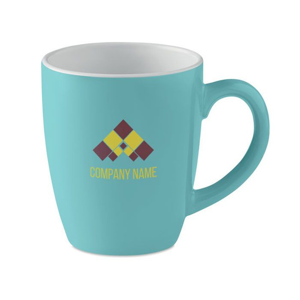 GiftRetail MO9242 - COLOUR TRENT Mug coloré en céramique 290 ml