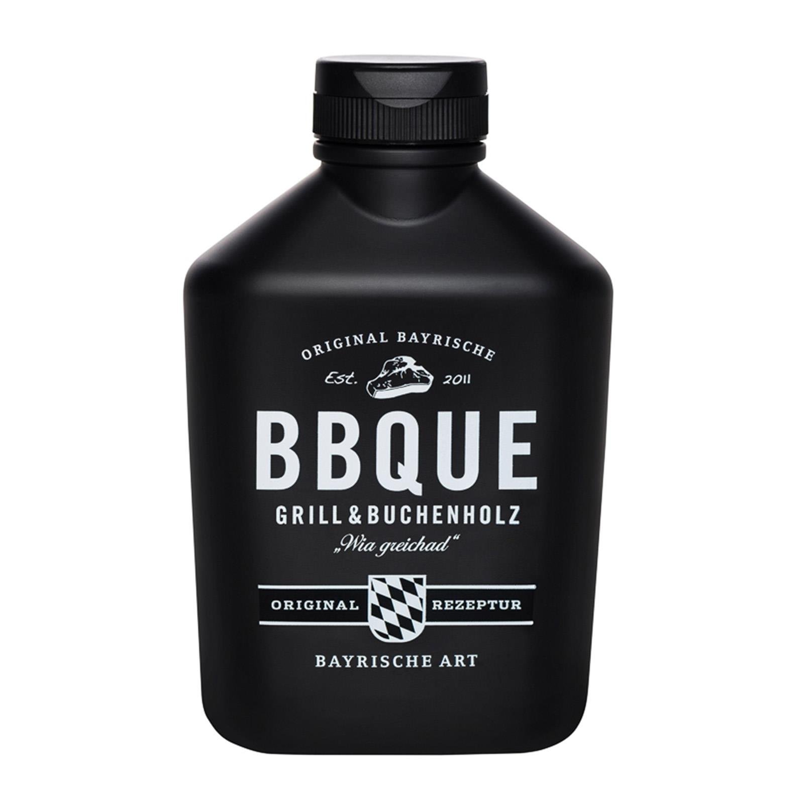 BBQUE Barbecuesauce Grill & Buchenholz