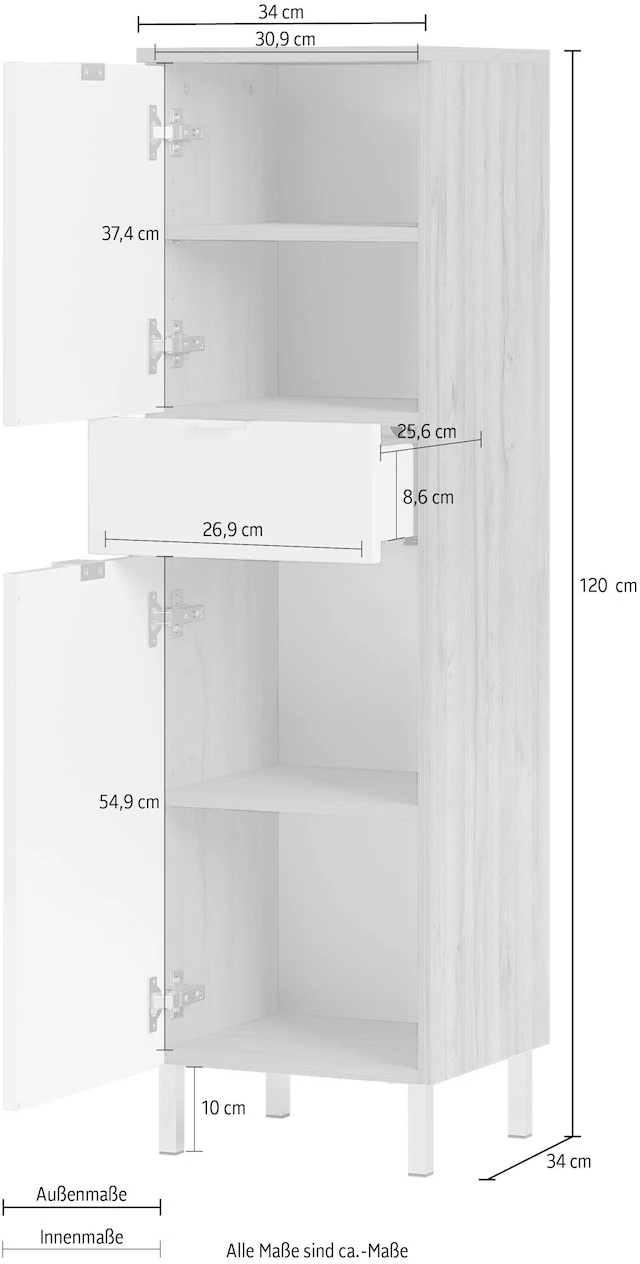 GERMANIA Midischrank »GW-Mauresa«