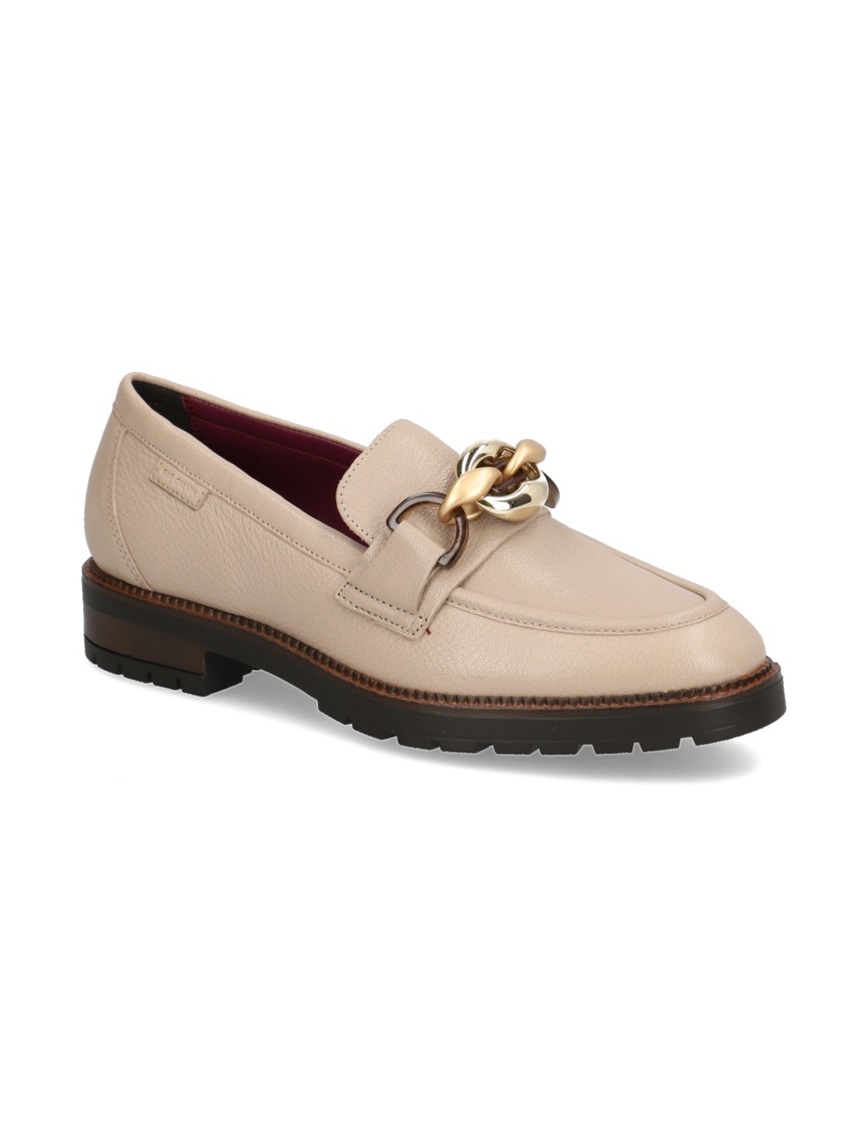 Glattleder Slipper