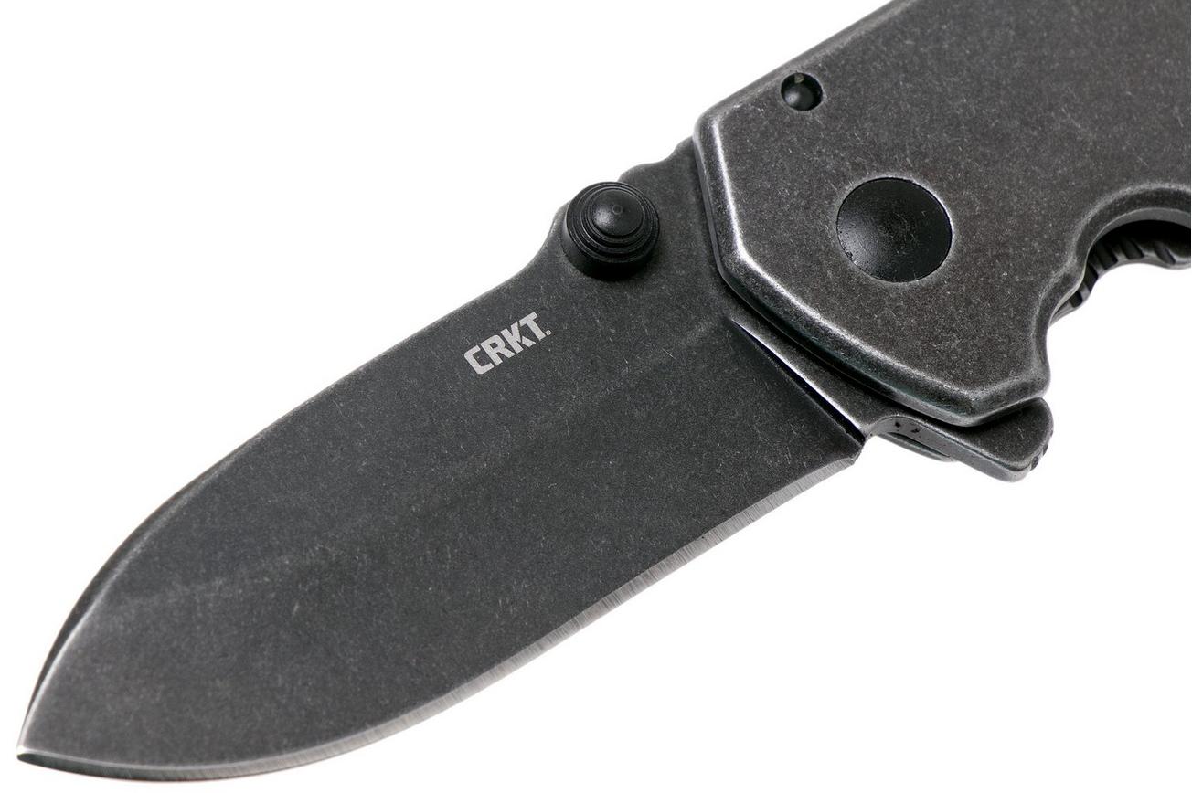CRKT Squid Assisted 2439 Blackwash zakmes, Lucas Burnley design