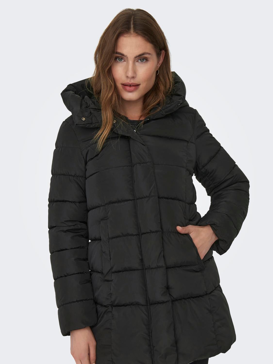 ONLLINA Steppmantel Black