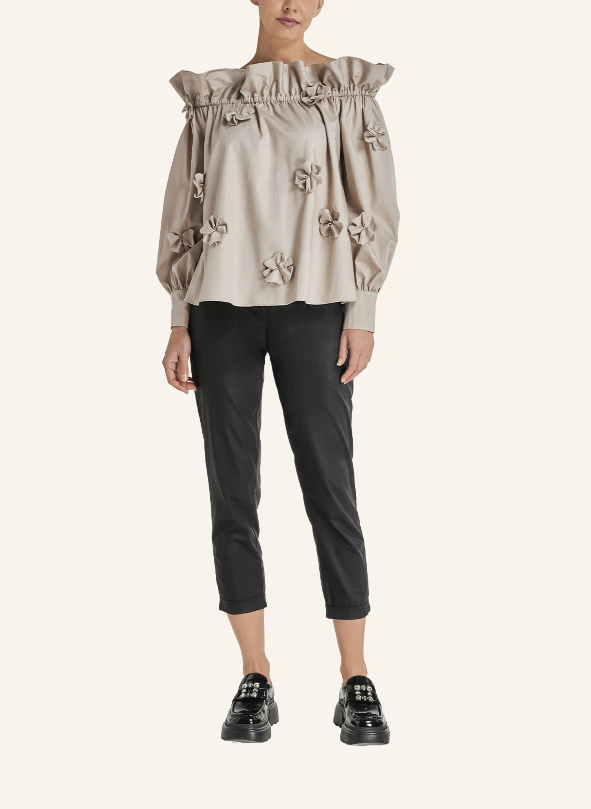 ARMARGENTUM Cold-Shoulder-Bluse KARA