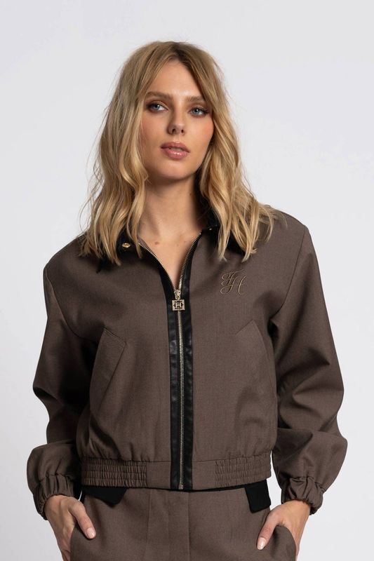 Fifth House - Jazz Bomber Jacket - Chocolate Martini - Jack
