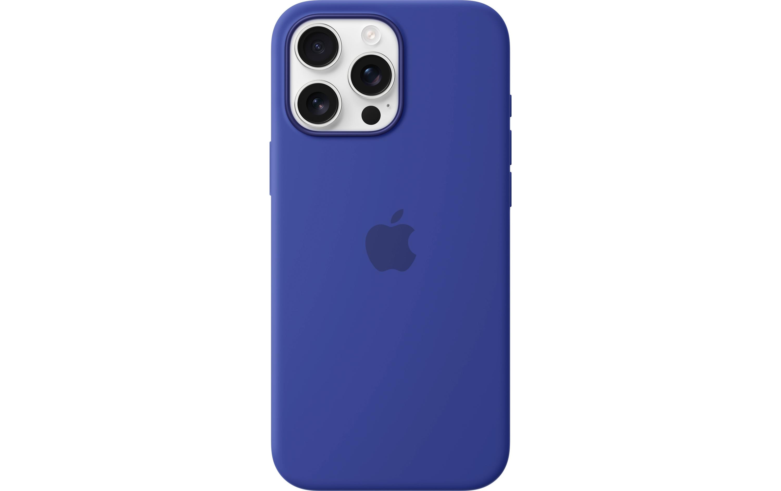 Silicone Case mit MagSafe iPhone 16 Pro Max UltramarinSilikon-Backcover mit «MagSafe» für das Apple iPhone 16 Pro Max