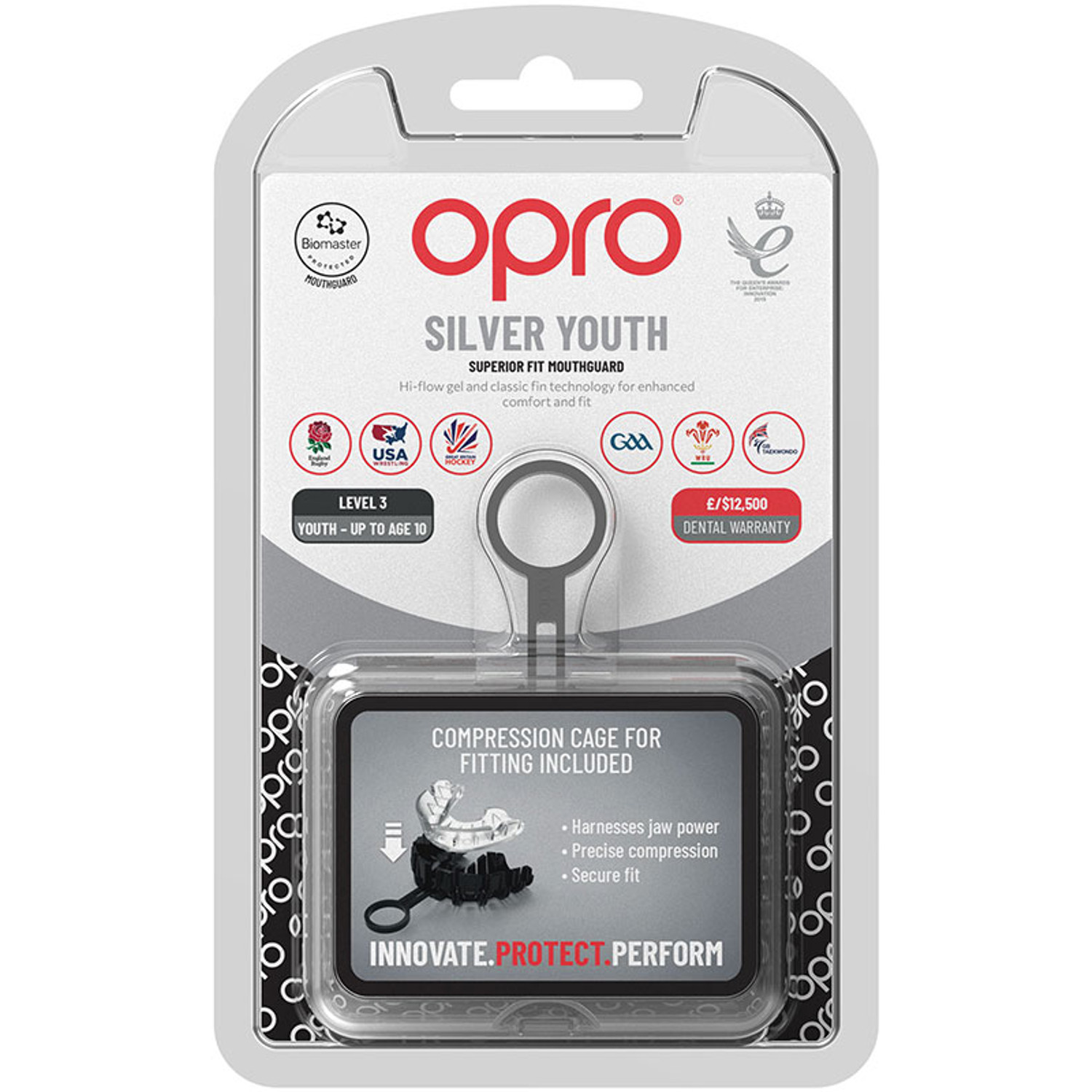 Opro Silver Superior Fit Bitje 1 St.