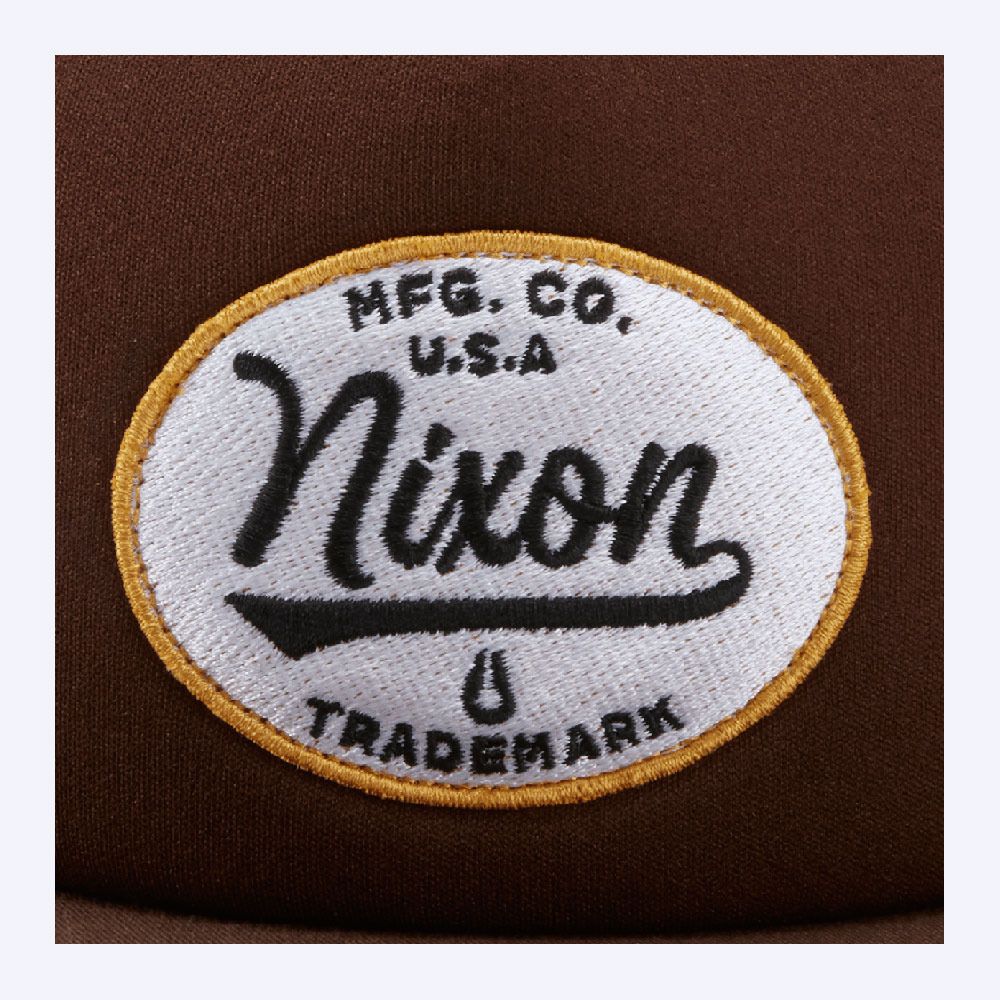 Nixon TIOGA - Casquette brown/white