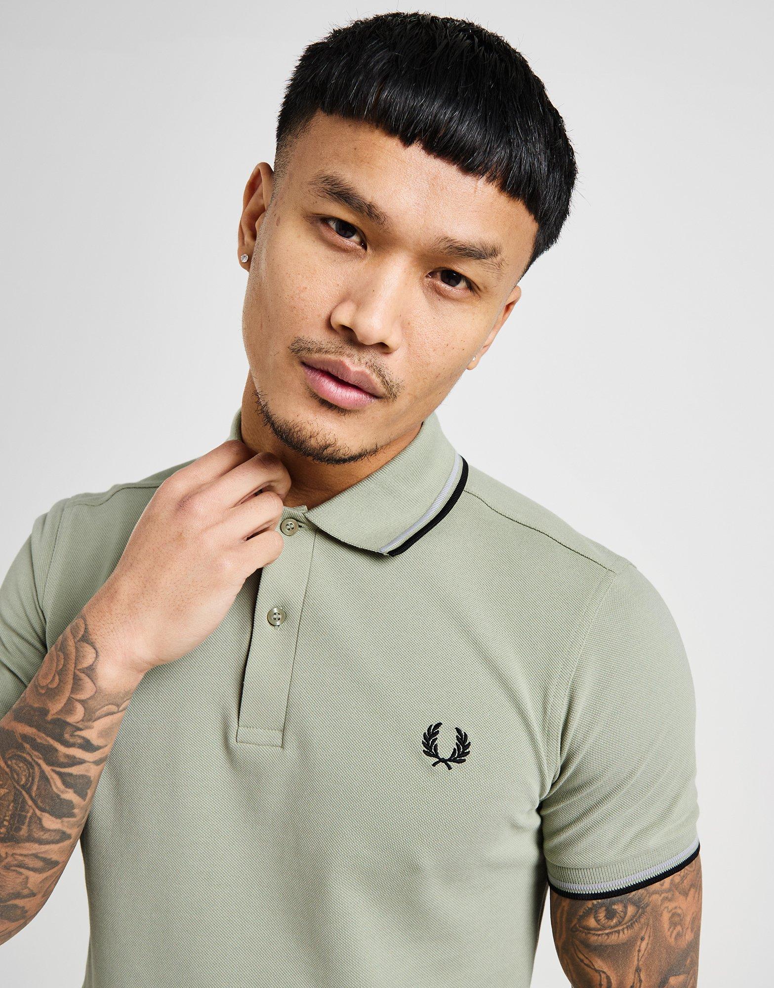 Fred Perry Polo Double Liseré Homme