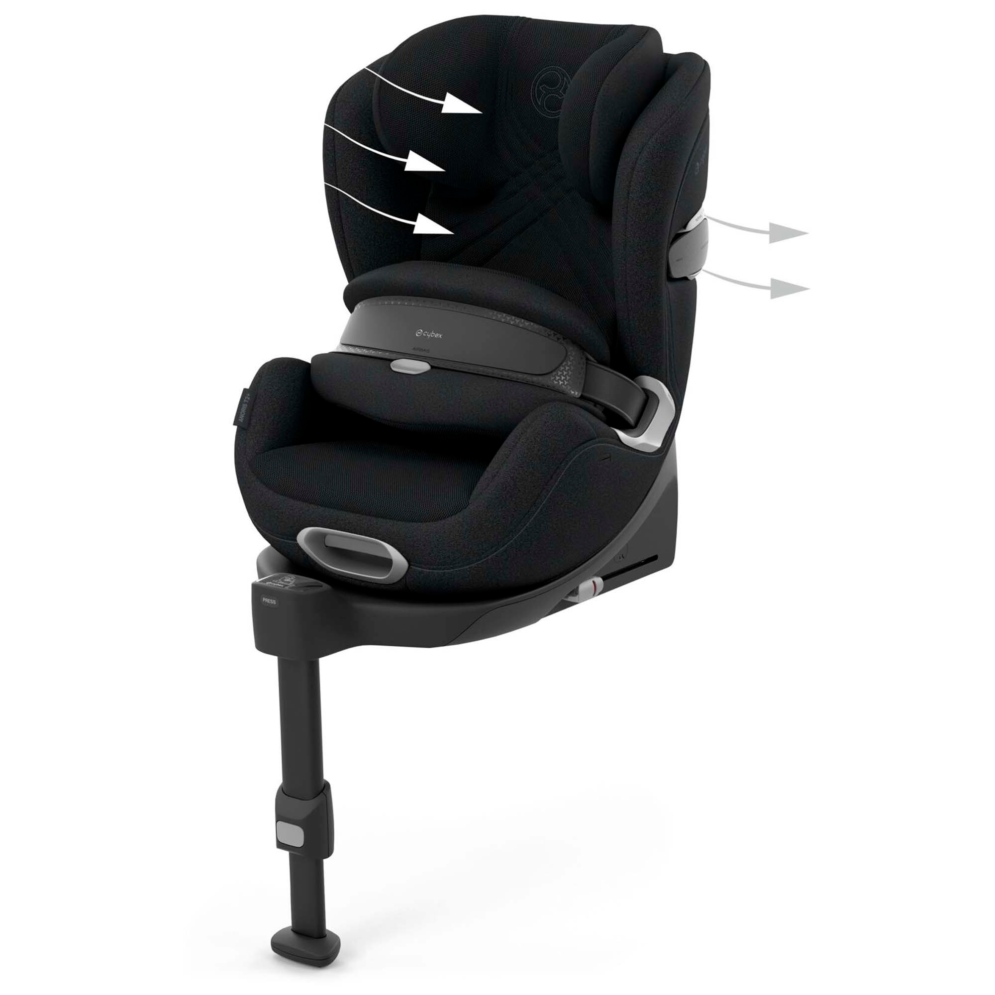 Cybex Anoris T2 i-Size Plus zwart - isofix autostoelen - Prénatal