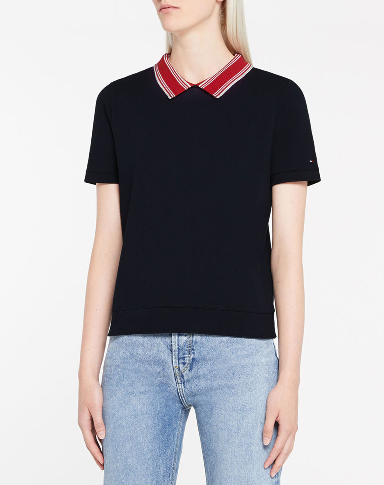 Tommy Hilfiger Polo Regular Cool bleu marine