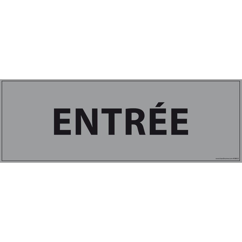 Plaque de Porte - ENTREE