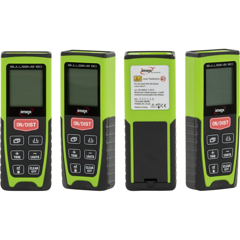 IMEX IOBE80 Bullseye afstandsmeter Rood
