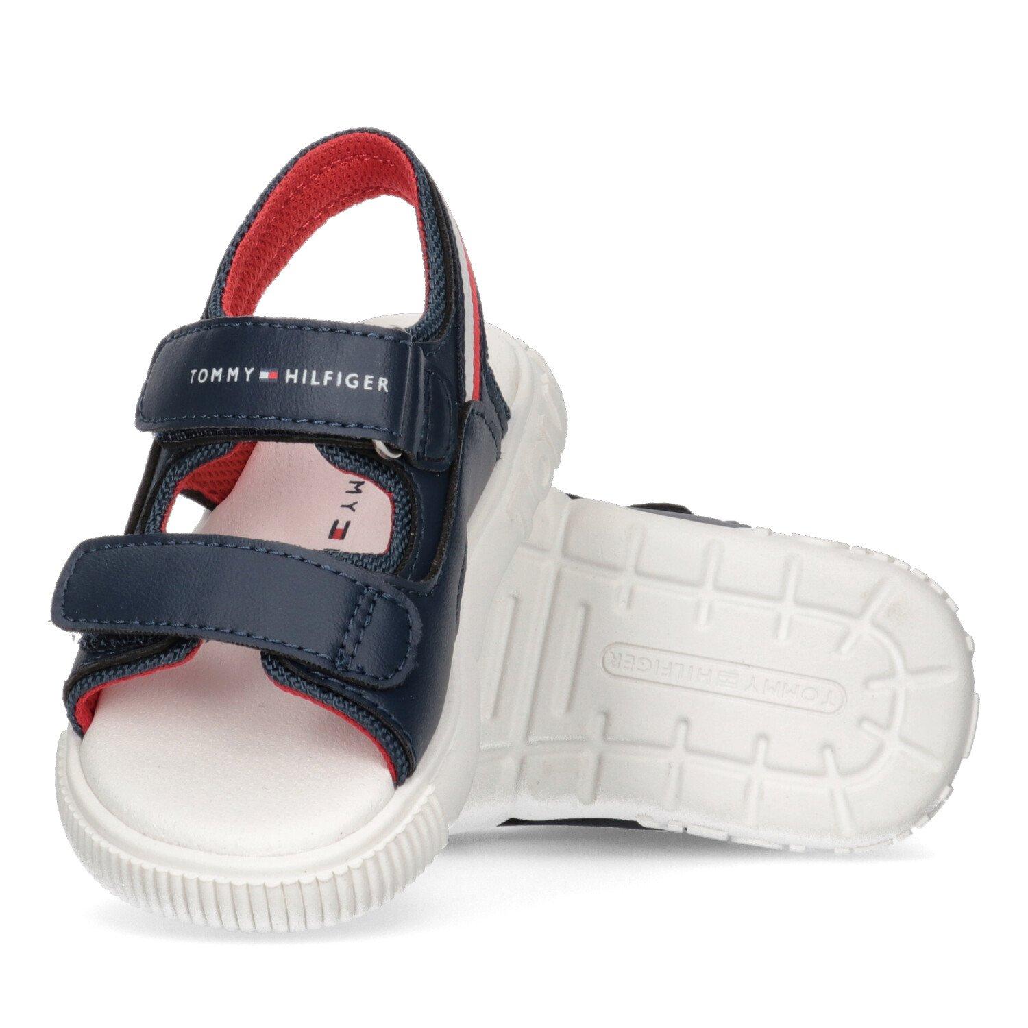 Tommy Hilfiger Velcro Stripe Sandals Infants