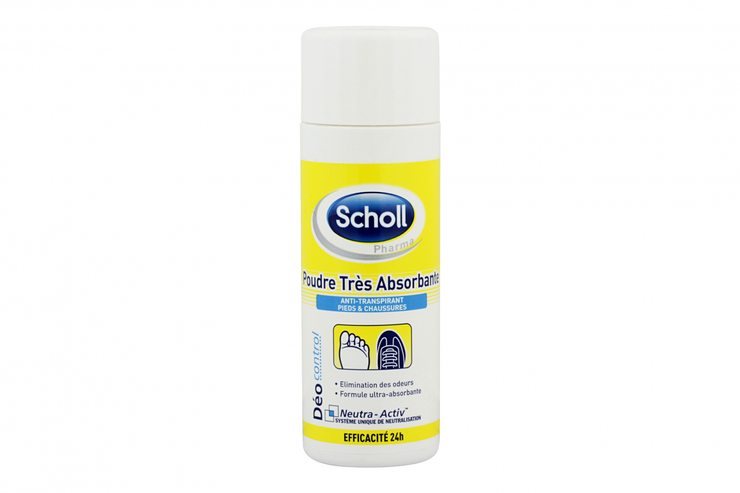 Poudre absorbante pieds 75g