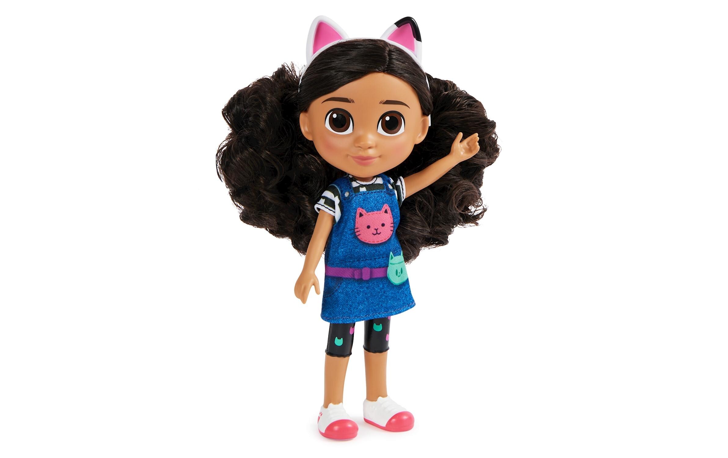 Puppe Gabby's Dollhouse Gabby Girl 20 cmPuppe mit abnehmbaren Katzenohren und Mütze