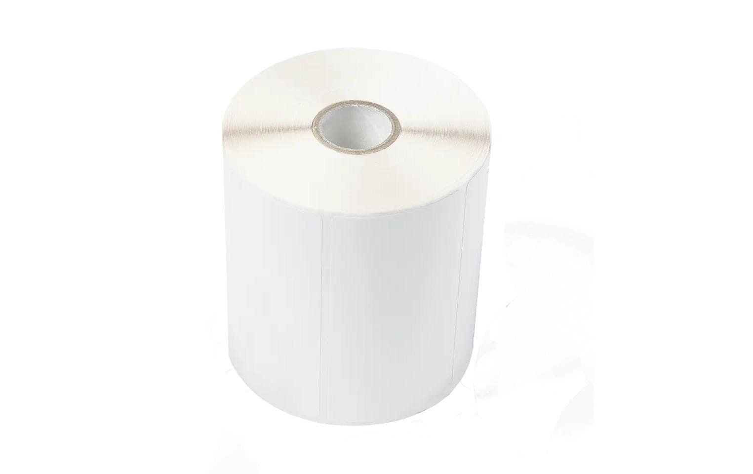 Etikettenrolle BUS-1J150102-121 102 x 150 mmEtikettenrolle mit weissen Thermotransfer-Etiketten
