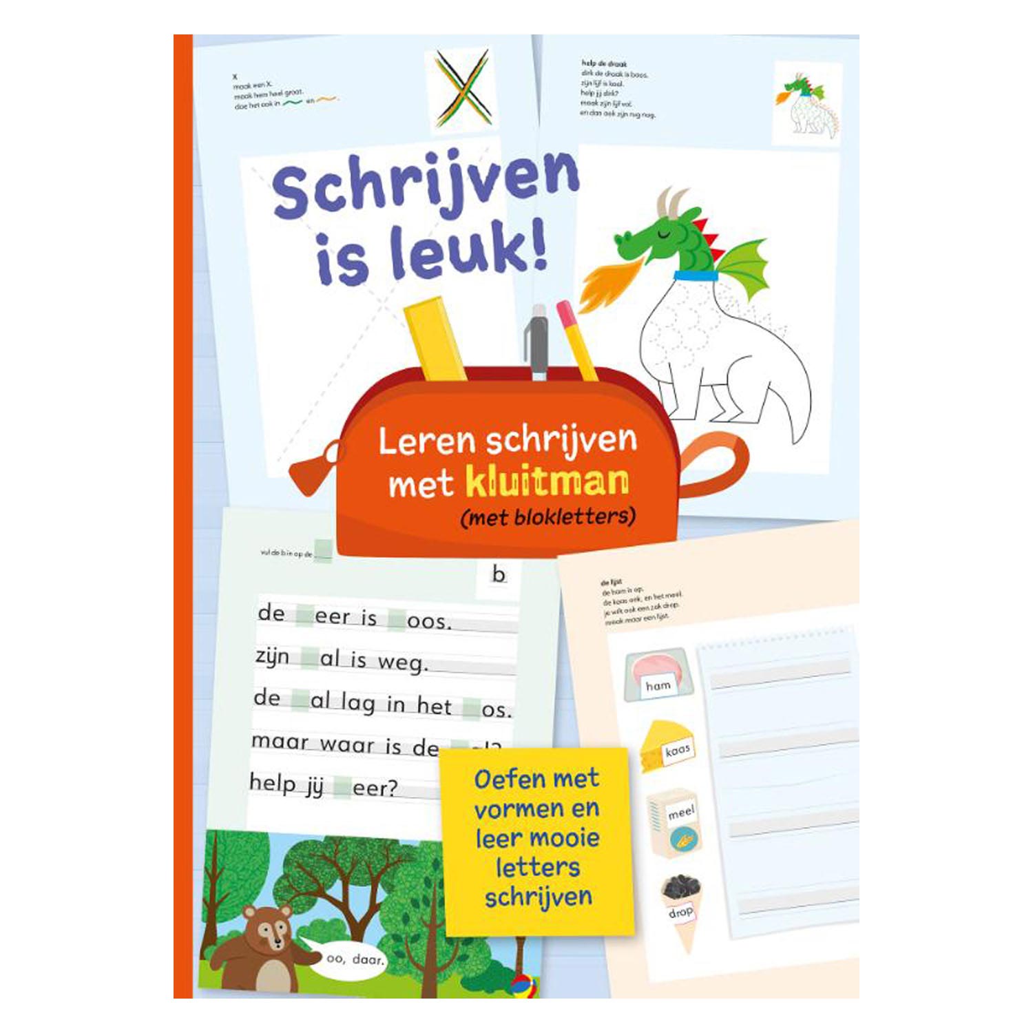 Leren schrijven met Kluitman - Schrijven is leuk! (AVI-M3)