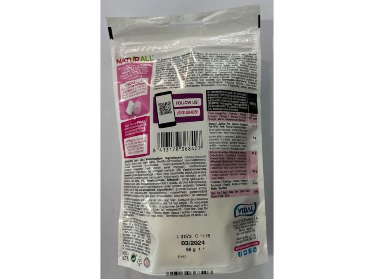 GOMAS VIDAL MALLOW VEGGIE 90 G