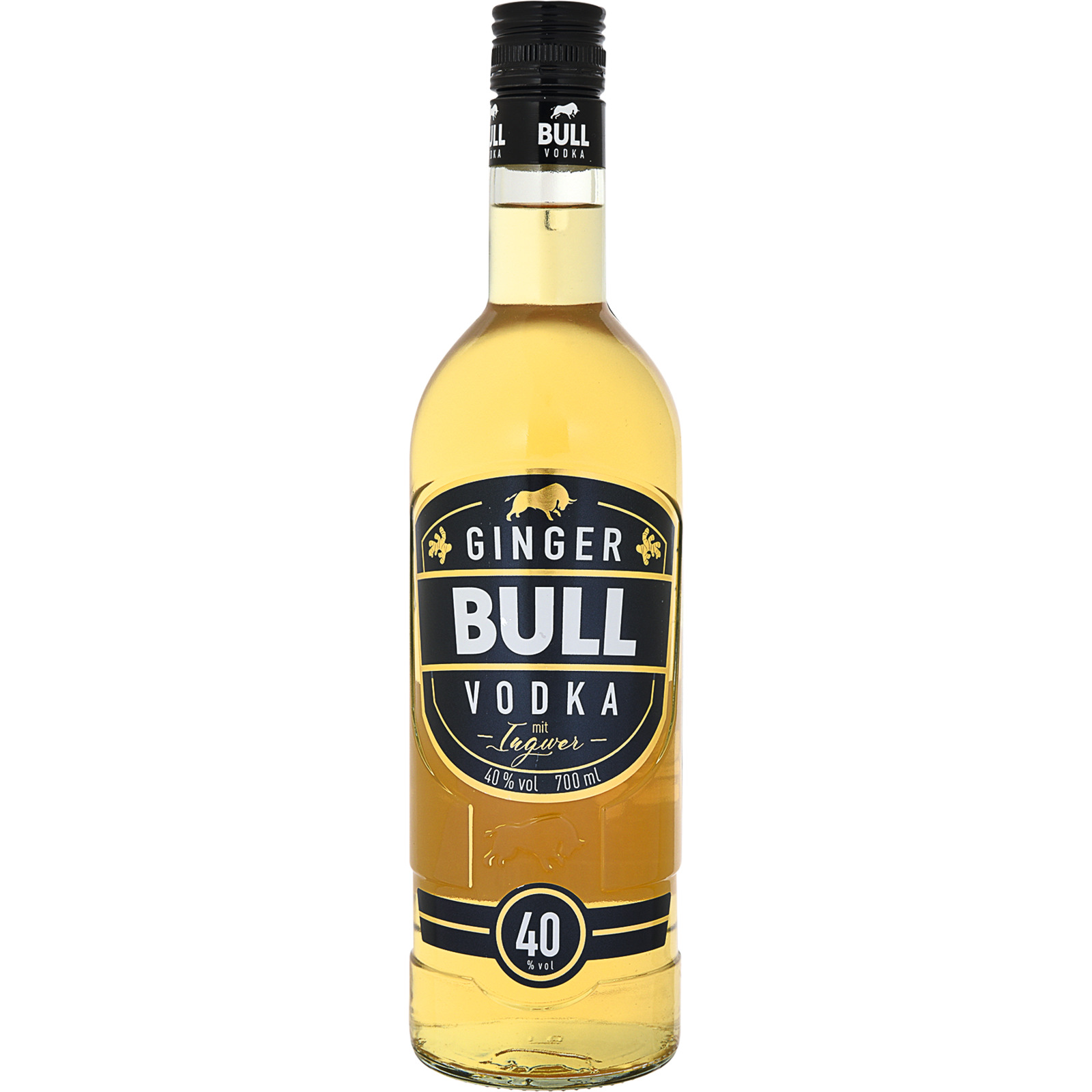 Bull Ginger Vodka 70 cl 40% vol.