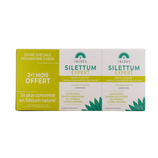 Silettum Expert anti chute de cheveux - Complément alimentaire