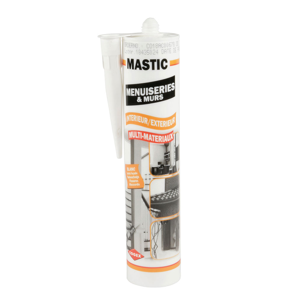 Mastic acrylique blanc 280mL