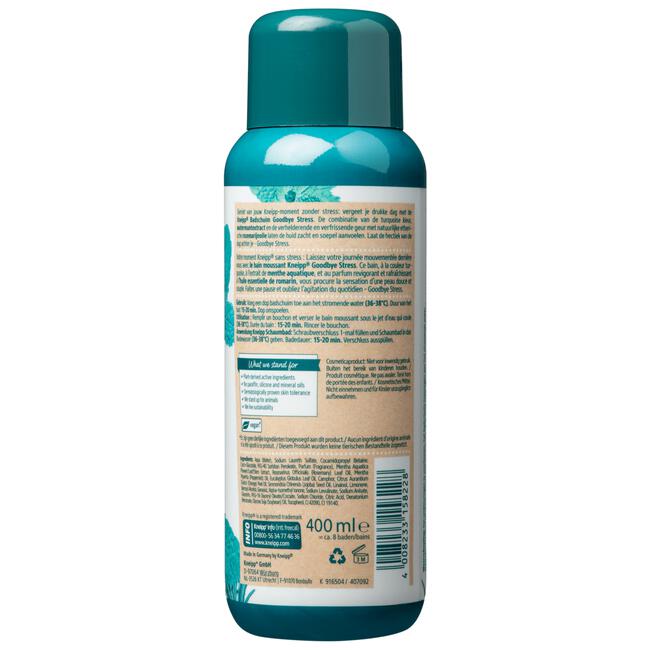 Kneipp Goodbye Stress Badschuim 400 ML