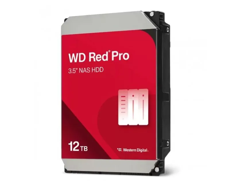 WD Red Pro WD122KFBX - Harddisk - Enterprise - 12 TB - intern - 3.5
