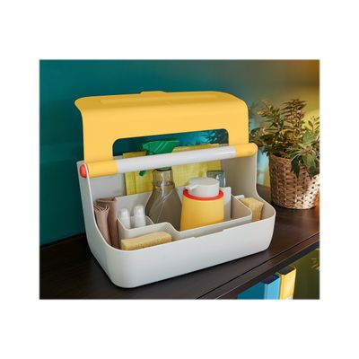 Leitz Cosy - Boîte de rangement organisateur de bureau - jaune - plastique ABS