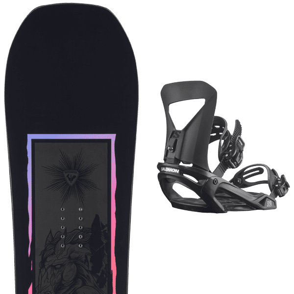 Pack snowboard ROSSIGNOL SAWBLADE + Fix