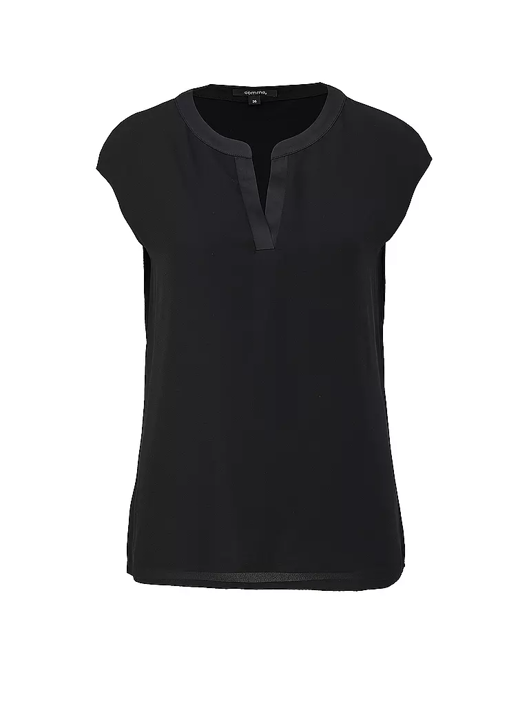 COMMA Shirt schwarz