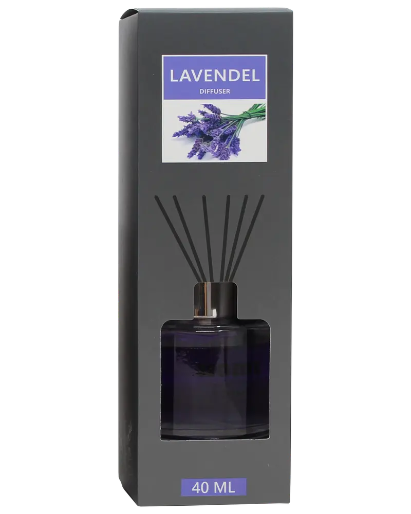 Diffuser inkl. duftpinde - assorterede varianter