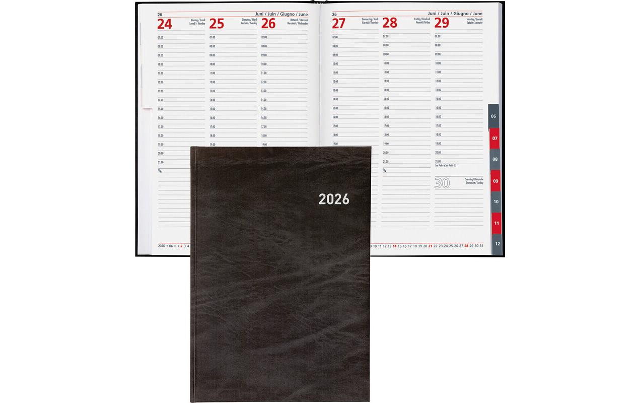 Geschäftsagenda Registra 7 plus 17.2 x 24 cmTaschenagenda 2026