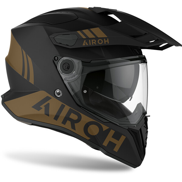 Airoh - Casque Commander Gold Noir Mat / Or
