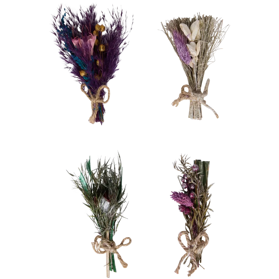 Droogboeket 4 stuks | diverse varianten